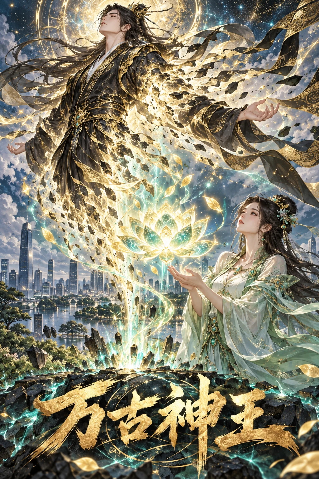 万古神王题材封面